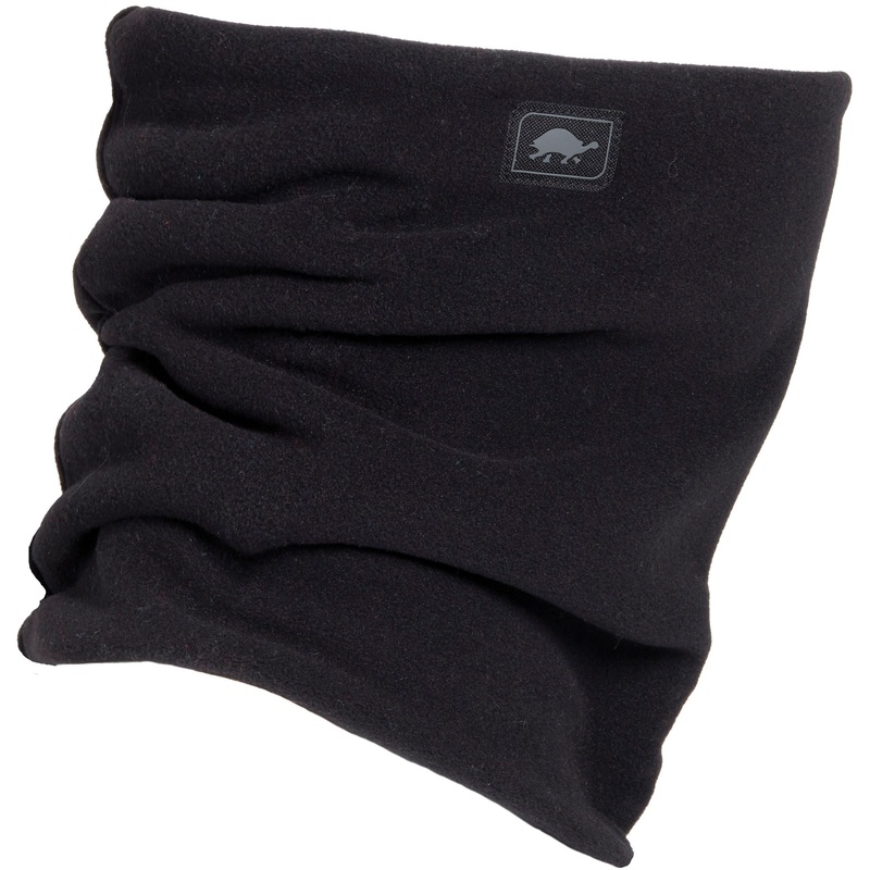 Turtle Fur Double Layer Gaiter | Winter Neck Warmer with Italian Fabric, Superior Material, & Classic Style for Ultimate Cold Weather Headwear BLACK