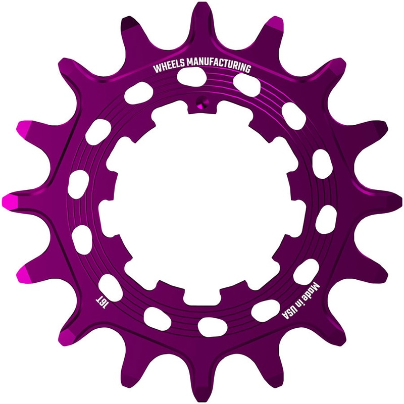 Wheels Manufacturing SOLO HG Cog – 16t, Fits SOLO-HG Kits, Purple