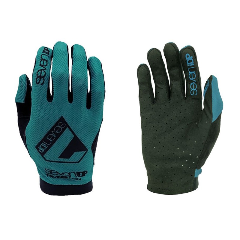 7 iDP Transition MTB Glove – Blue Blue Small