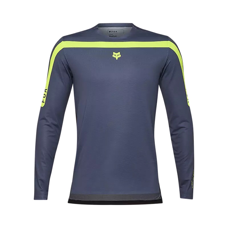 Fox Racing Flexair Aviation Long Sleeve MTB Jersey – Graphite Graphite Small
