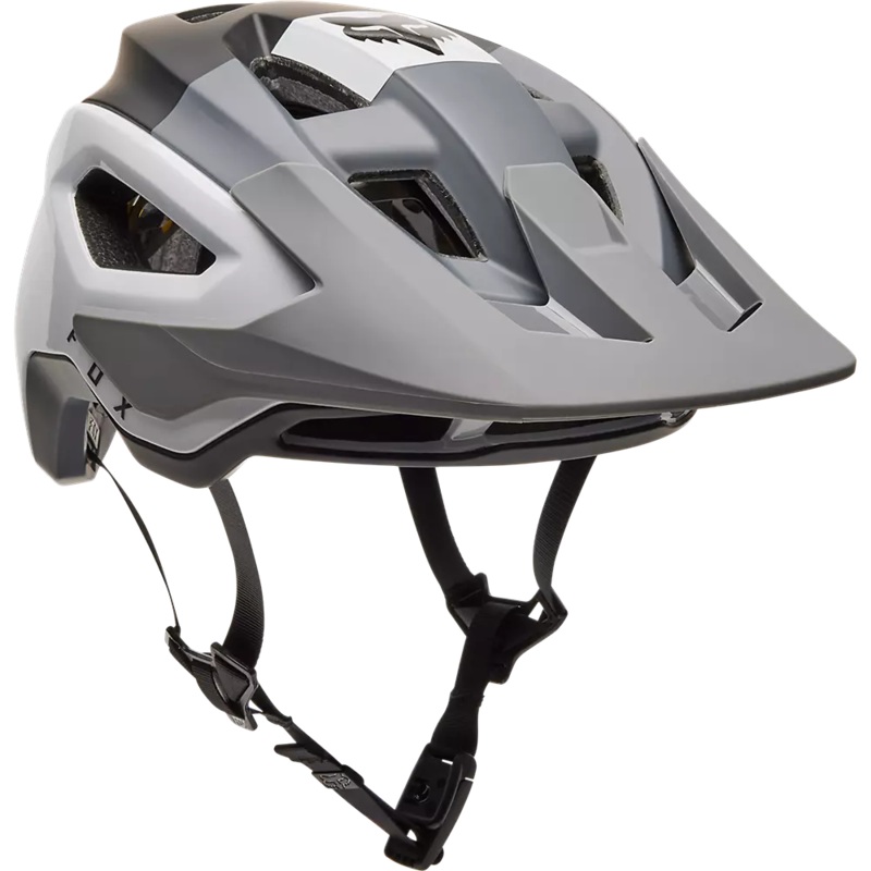 Fox Racing Speedframe Pro MTB Helmet – Klif – Pewter Pewter Small