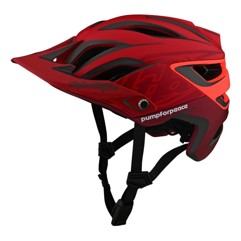 Troy Lee Designs A3 MIPS MTB Helmet – Pump for Peace Red Red X-Small/Small