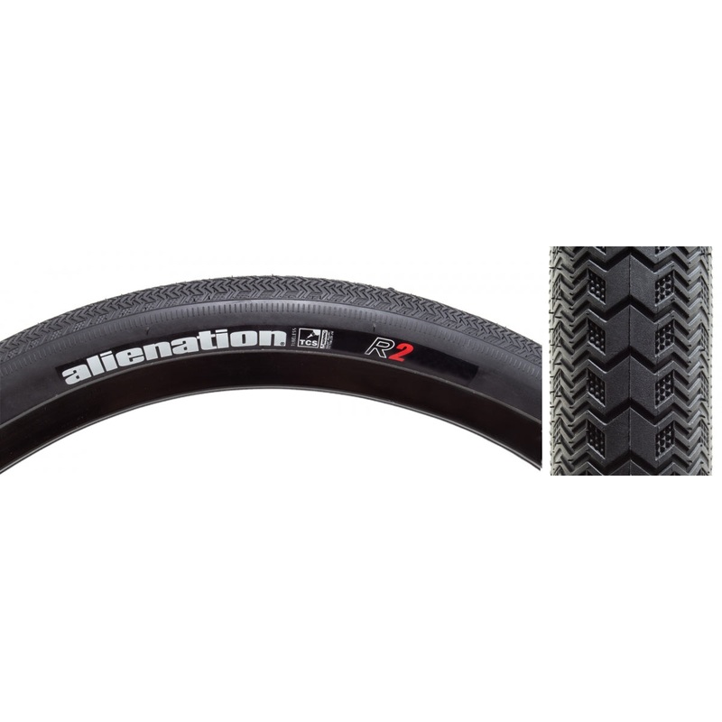 Alienation TCS R2 Tire Tubeless Folding Dual Compound Black 120TPI 20×1.75