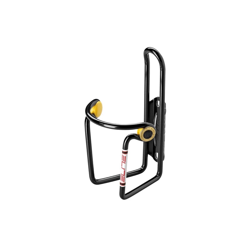 Elite Ciussi Alloy Water Bottle Cage – Black Black