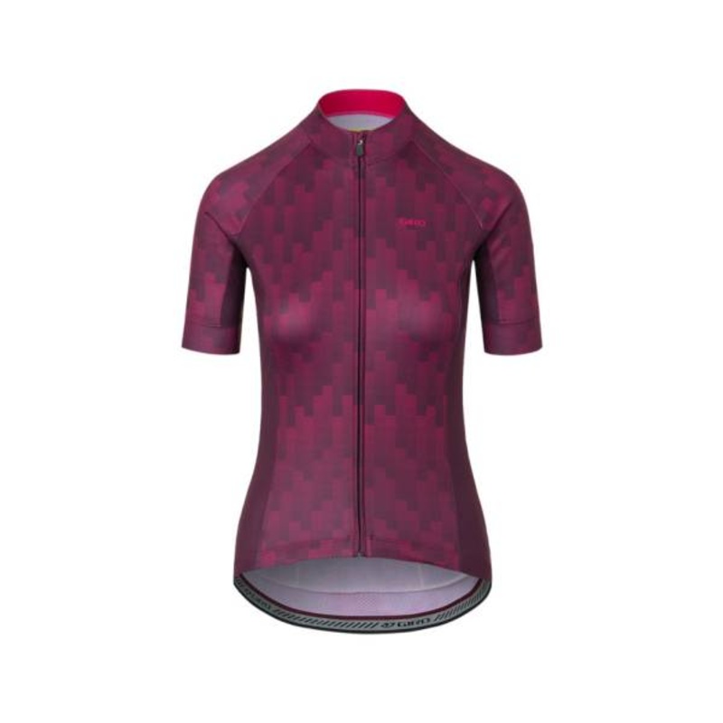 Giro Chrono Sport Short Sleeve Road Jersey – Womens – Dark Cherry-Raspberry Towers Dark Cherry – Raspberry Towers X-Small