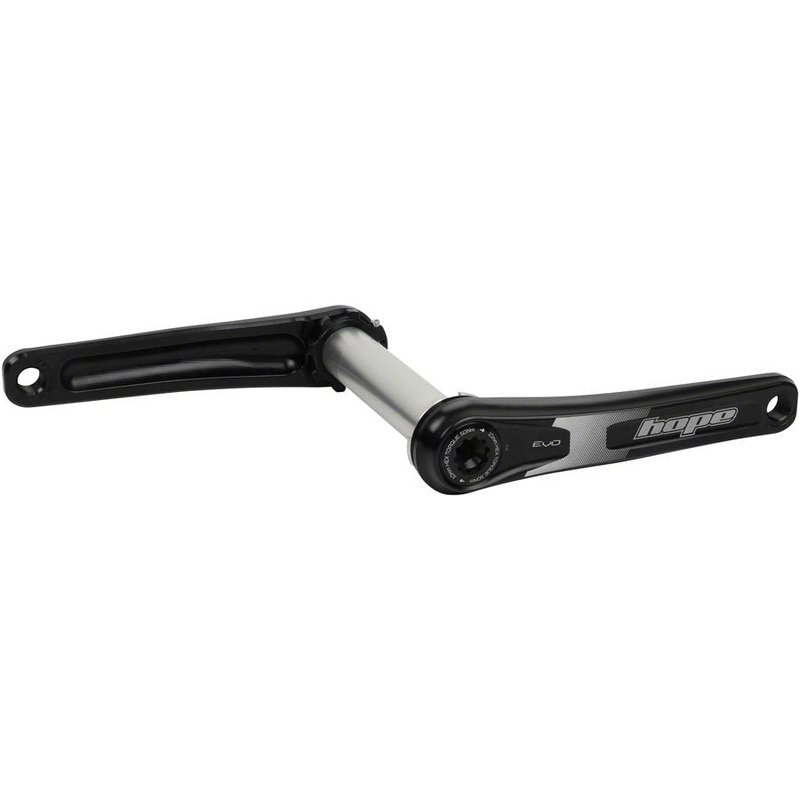 Hope Evo Fat Bike Crankset – 165mm Direct Mount 30mm Spindle For 190/197mm Rear Spacing BLK
