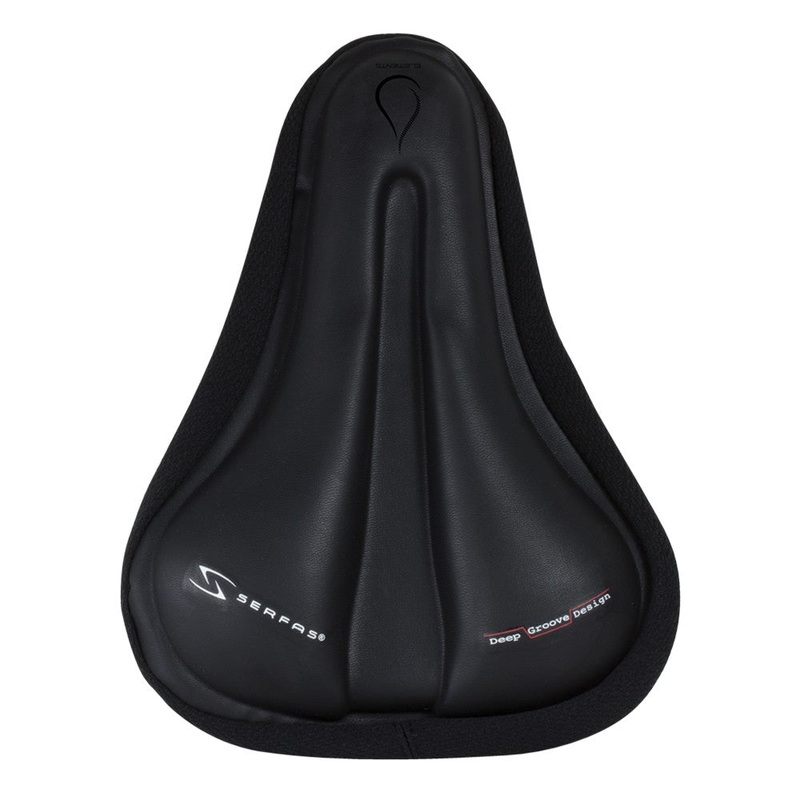 Serfas Hybrid Elements Saddle Pad – Black Black