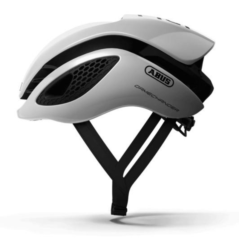 Abus GameChanger Road Helmet – Light Gray Light Gray Large – 58-62cms