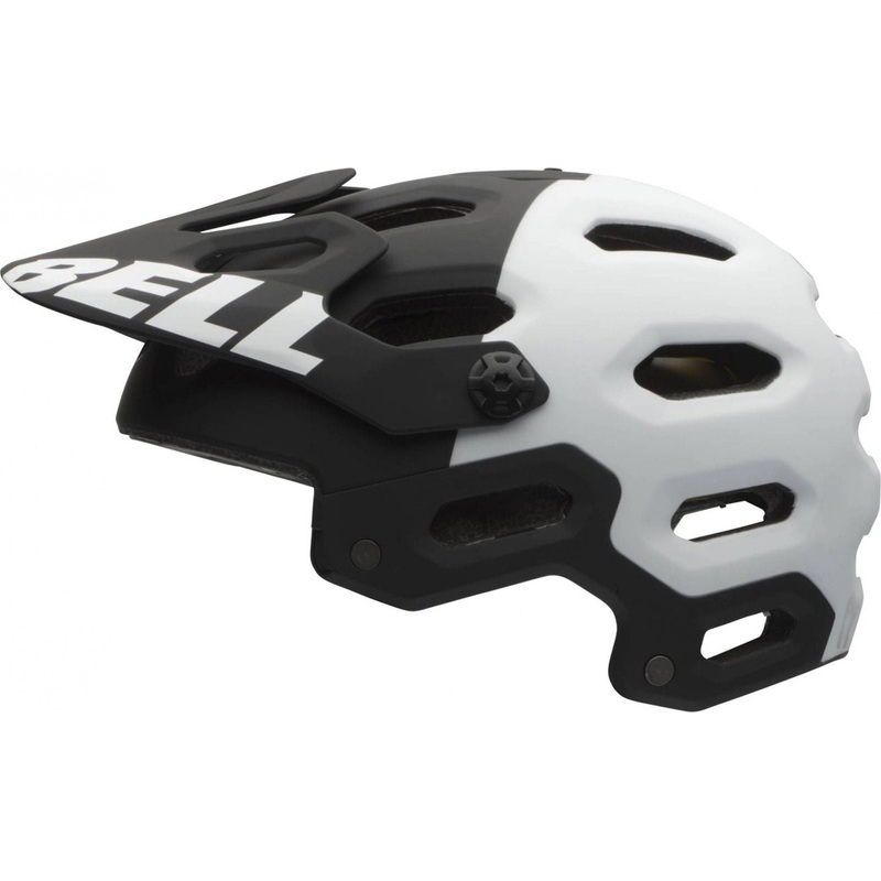 Bell Super 2 MTB Helmet – Black-White Aggression Black – White Aggression Large