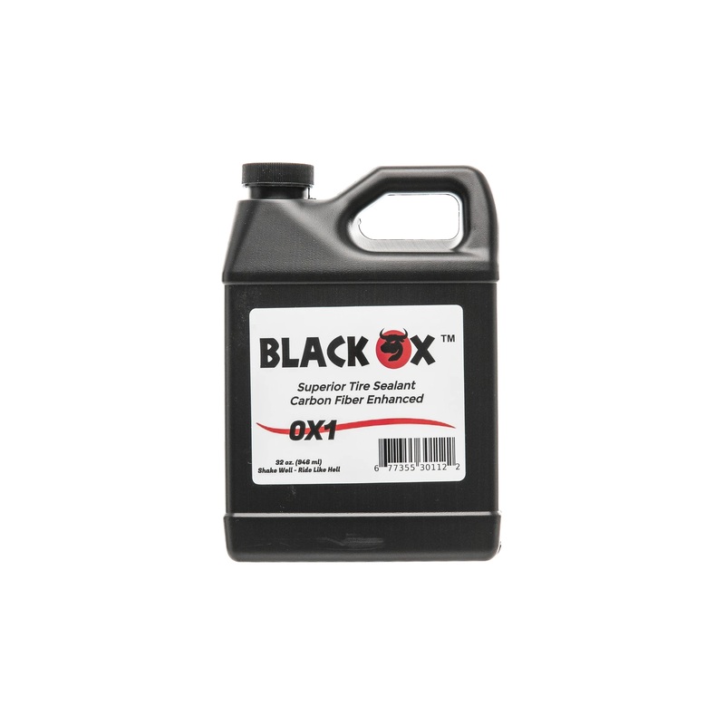 Black Ox OX1 Tire Sealant Collection  Carbon Fiber-Enhanced, Multi-Size, High-Performance Tubeless Sealant for Bicycle Tires 946ml (32oz)