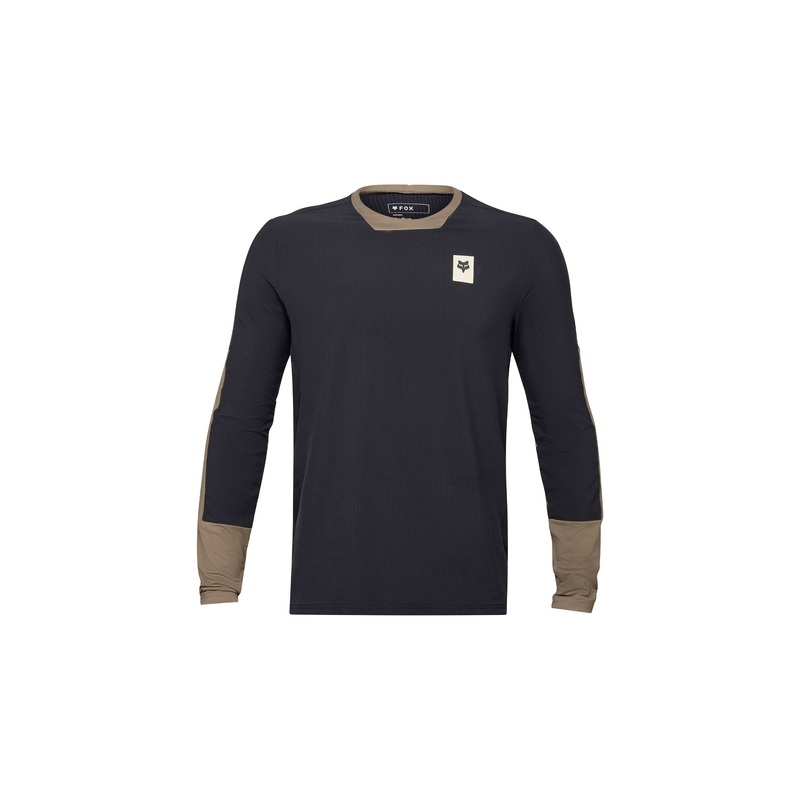 Jersey Fox Racing 24 Defend Thermal Small Black/Brown