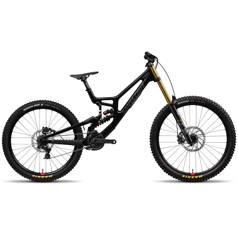 Santa Cruz V10 DH X01 Gloss Black Sparkle S