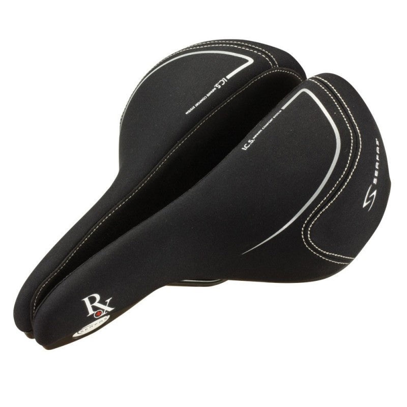 Serfas RX Comfort Saddle – Black Black Lycra