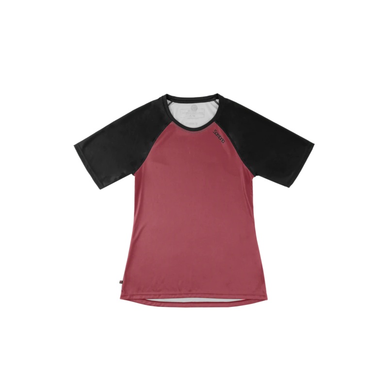 Sombrio Spruce Short Sleeve MTB Jersey – Womens – After Ride Wine After Ride Wine X-Small