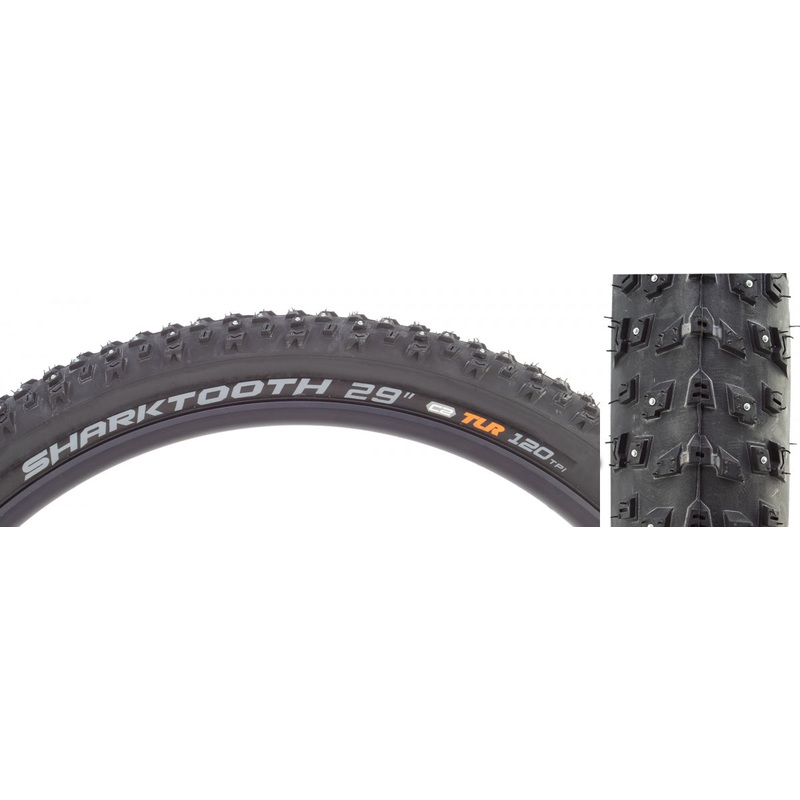 Arisun Sharktooth 29×2.8 Studded Tubeless PSI 35 TPI 120 Black/Black Reflective T110204