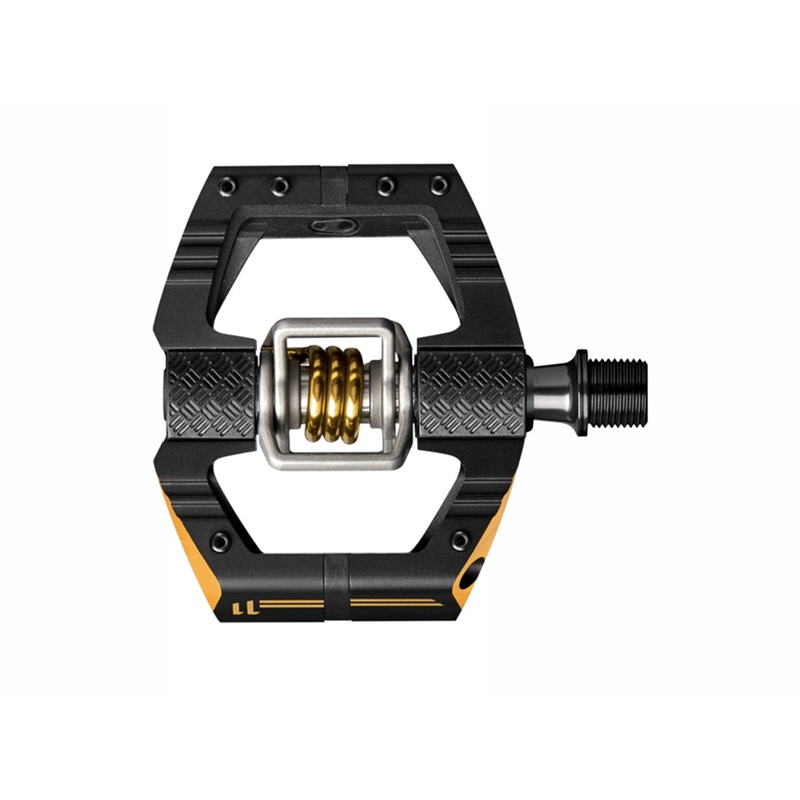 Crank Brothers Mallet E 11 Enduro Pedals – Black-Gold Black – Gold