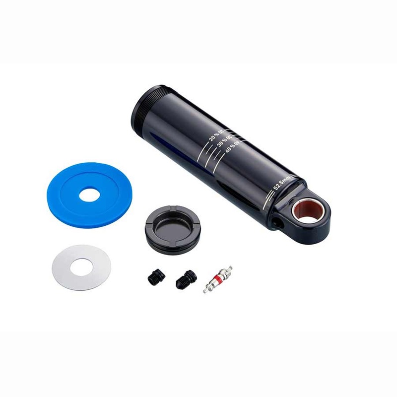 RockShox Rear Shock Damper Body IFP – Standard Eyelet 52.5mm stroke 55mm plus 2.5mm Travel Spacer Deluxe A1 Super Deluxe A1 Fast B