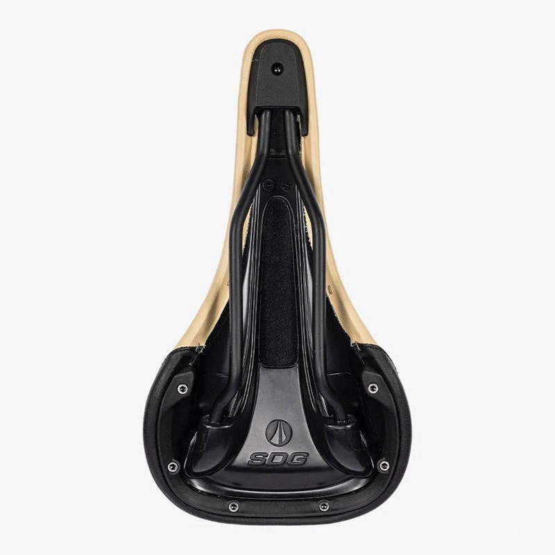 SDG Bel-Air V3 Max SaddleLux Rails Dia Stitch Creme