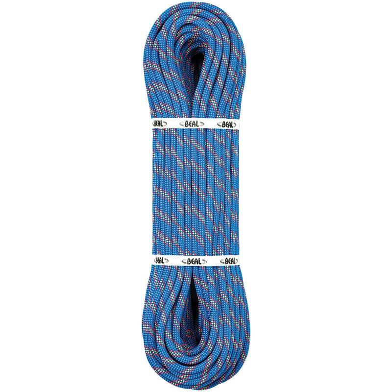 Beal Booster Unicore 9.7mm x 60m Blue Climbing Rope with Dry Cover