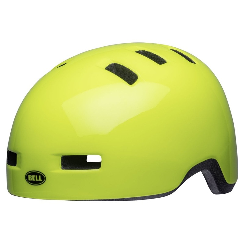 Bell Lil Ripper Child Helmet – Gloss Hi-Vis Yellow HVZY Universal Child