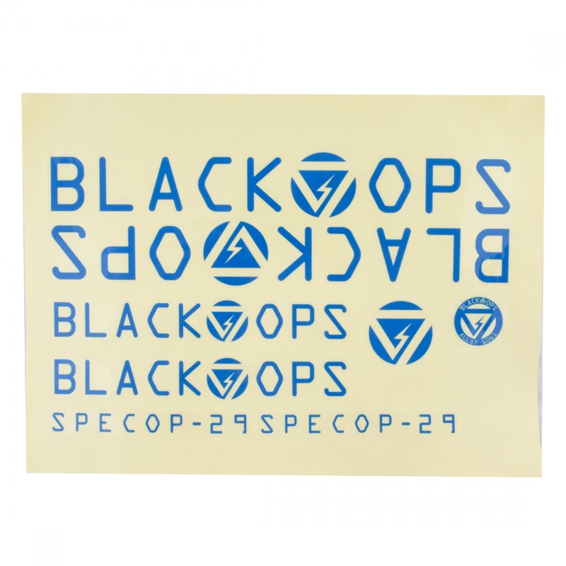 Black Ops Sticker Packs 29in Chrome