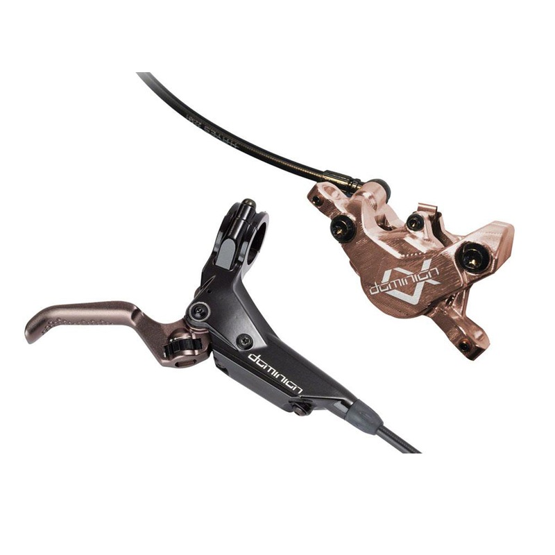 Hayes Dominion A2 Disc Brake and Lever – Front – Black-Bronze Black – Bronze