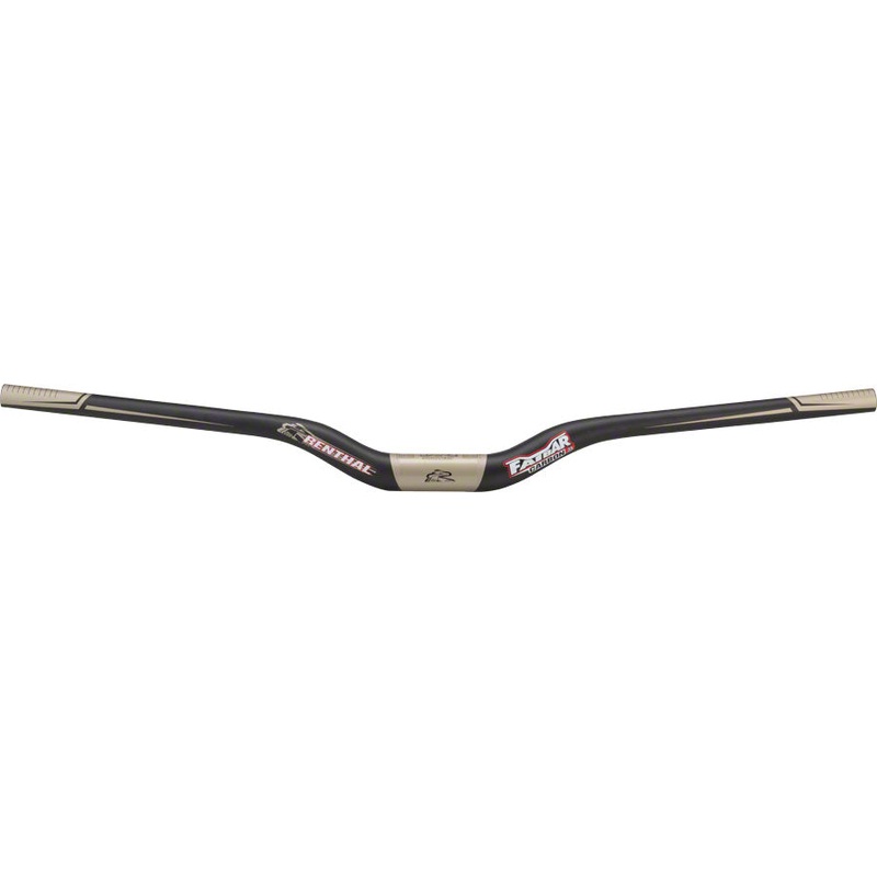 Renthal Carbon Fatbar 35 Riser Bar  Durable UD Carbon, Lightweight DH Mountain Bike Handlebar for Aggressive Riding & Racing 40mm