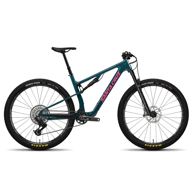Santa Cruz Blur Carbon 29 – GX AXS – Gloss Dark Teal – 2025 Gloss Dark Teal Small