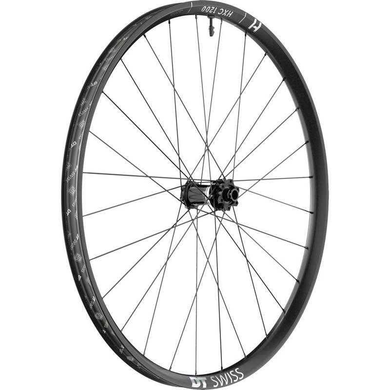 DT Swiss HXC 1200 Spline Front Wheel – 29″, 15 x 110mm, 6-Bolt, Black