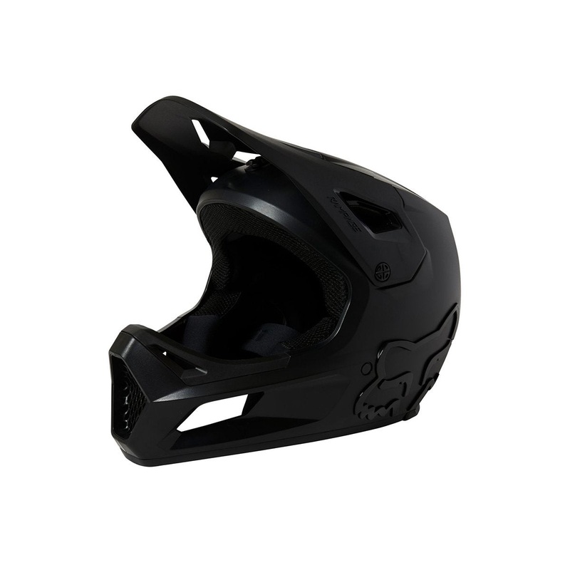 Fox Racing Rampage Full Face Helmet – Black-Black Black – Black X-Small