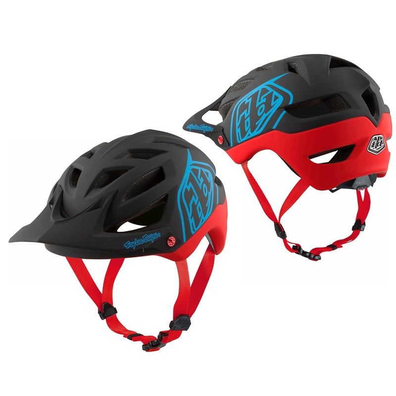 Troy Lee Designs A1 MIPS MTB Helmet – Classic – Black-Red Black – Red Medium/Large