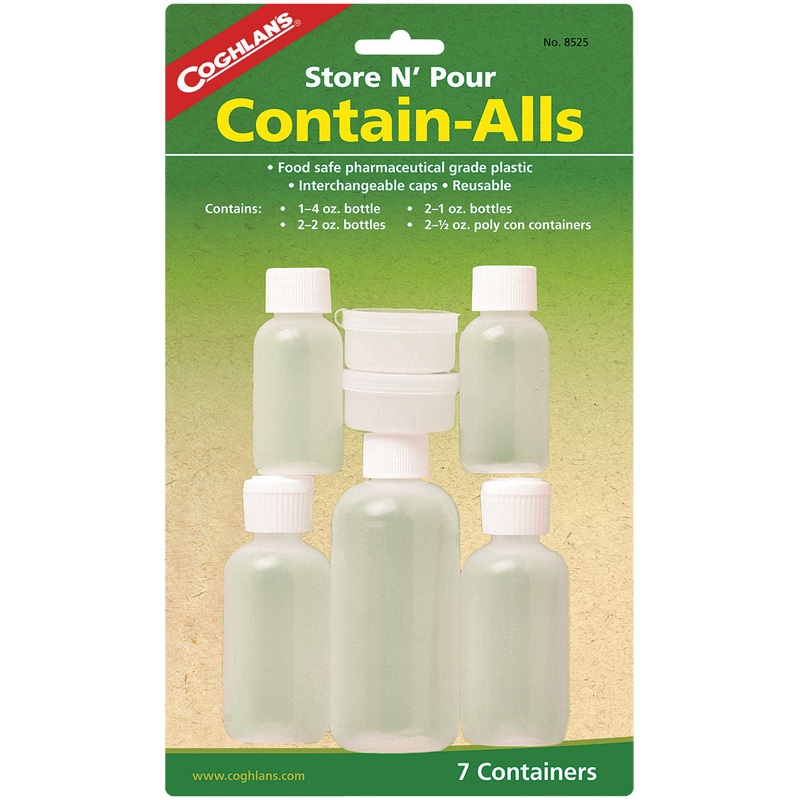 Coghlans Contain-alls: Organize and Store with Ease – 7 Pack