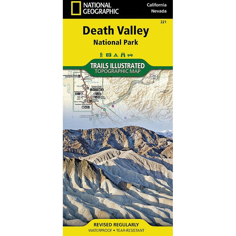 Explore California’s National Geographic Maps Collection  Discover Wilderness, National Parks, and Scenic Regions with Expert Mapping VALLEY DEATH MAP