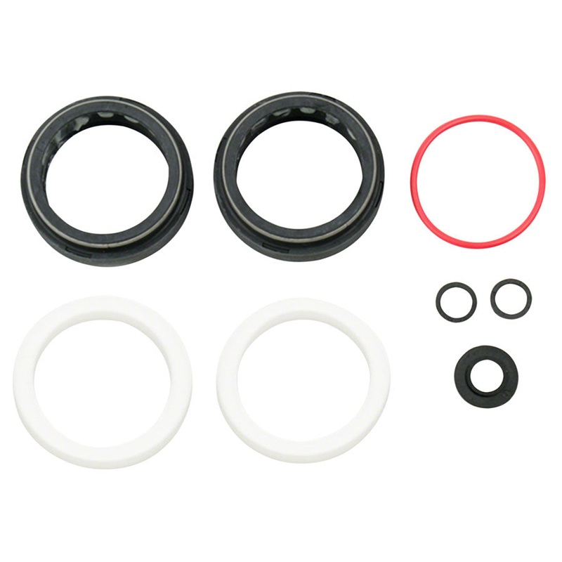 RockShox Suspension Fork Dust Wiper Kits | 30mm-35mm Low Friction Flanged & Flangeless Foam & SKF Seals, Durable Materials & Precision Engineering 35mm Black Flangeless ultra-low Friction SKF Seals (Includes Dust Wipers & 6mm Foam Rings) – Pike/Lyrik B1/Y