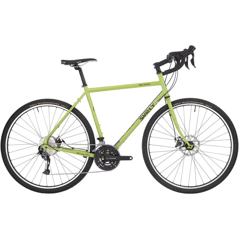 Surly Disc Trucker Bike – 700c, Steel, Pea Lime Soup, 60cm