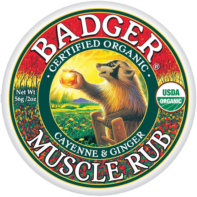 Badger Sore Muscle Rubs  Natural Pain Relief & Anti-Inflammatory Balm in 0.75oz & 2oz Tins for Muscle Recovery & Relaxation TIN 2OZ