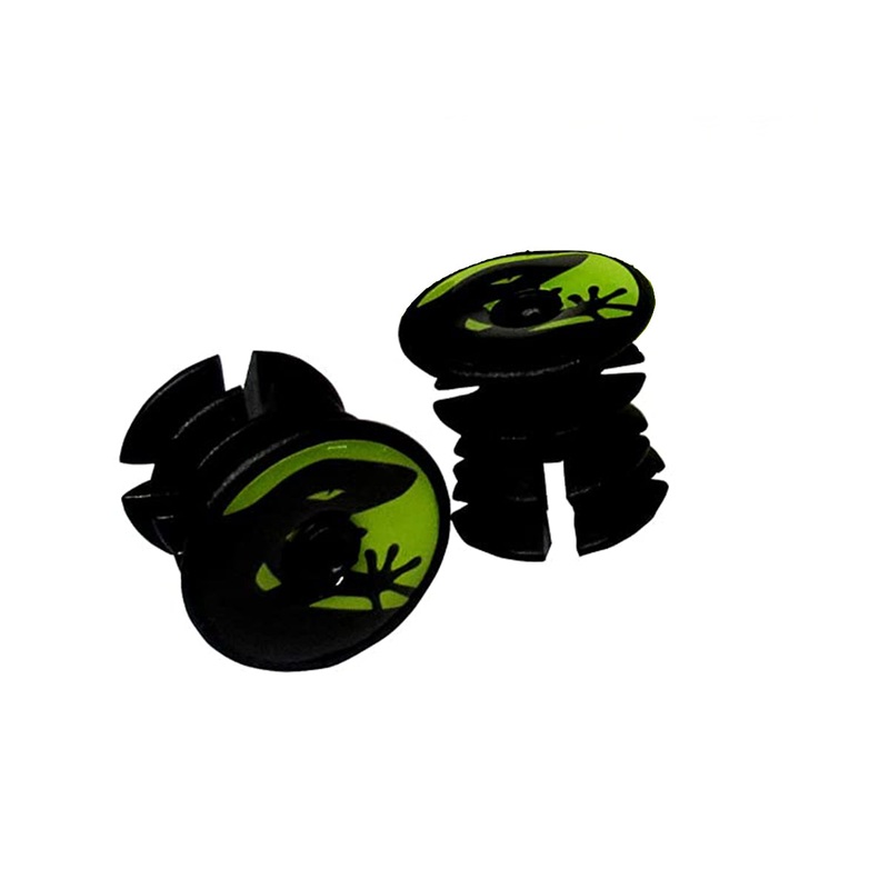 Lizard Skins DSP Bar Tape Plugs – Neon Yellow Neon Yellow