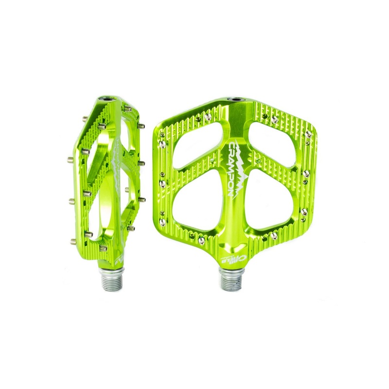 Canfield Bikes Crampon Mountain Pedals Fern Lime Green