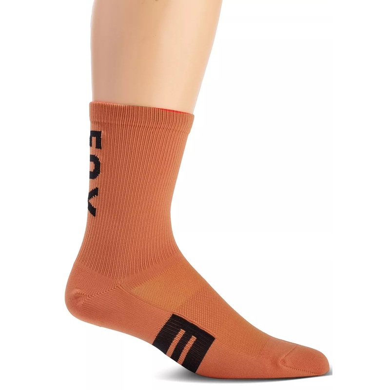 Fox Racing 6″ Flexair Merino Sock – Atomic Orange Atomic Orange X-Small/Small