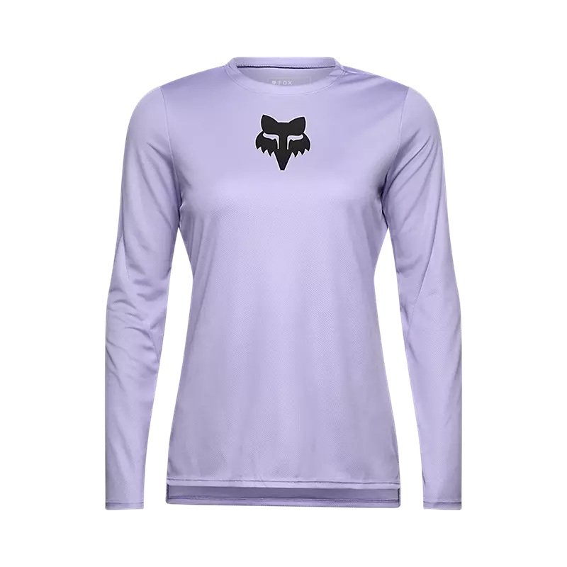 Fox Racing Ranger Long Sleeve MTB Jersey – Fox Head – Womens – Lilac Lilac X-Small