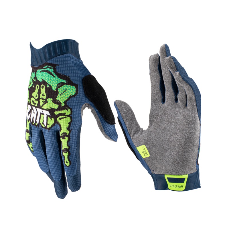 Leatt MTB 1.0 GripR Glove – Zombie – 2023 Zombie Small