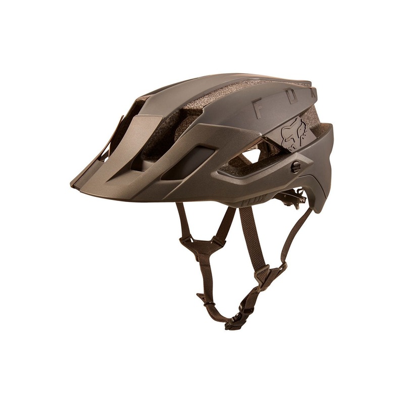 Fox Racing Flux MTB Helmet – Solid – Dirt – 2019 Dirt Small/Medium