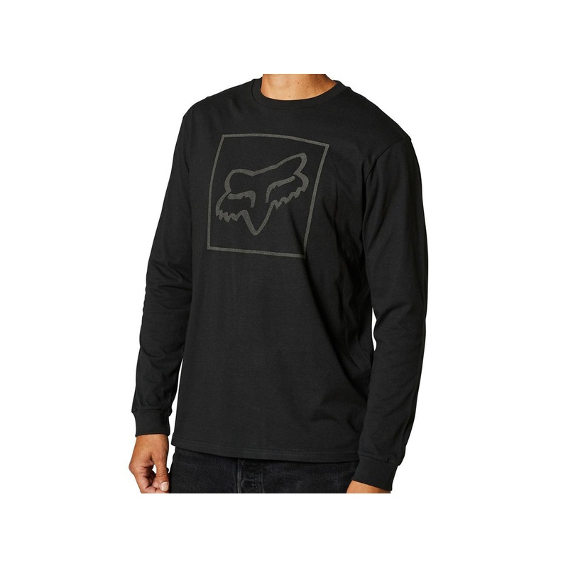 Fox Racing Off Tilter Long Sleeve Tee – Black Black Small