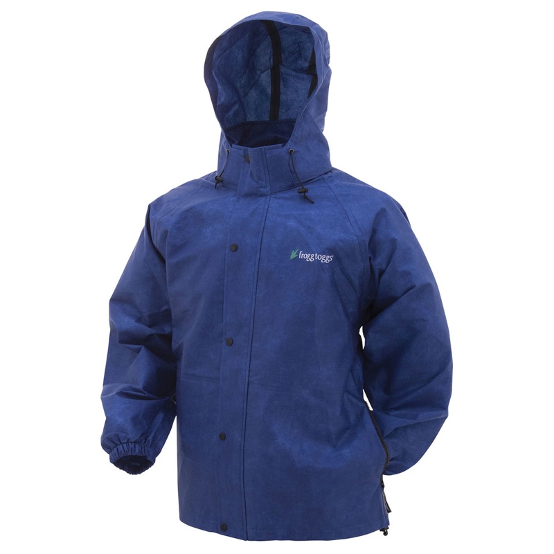 Frogg Toggs Men’s Pro Action Jacket in Blue – Size Small