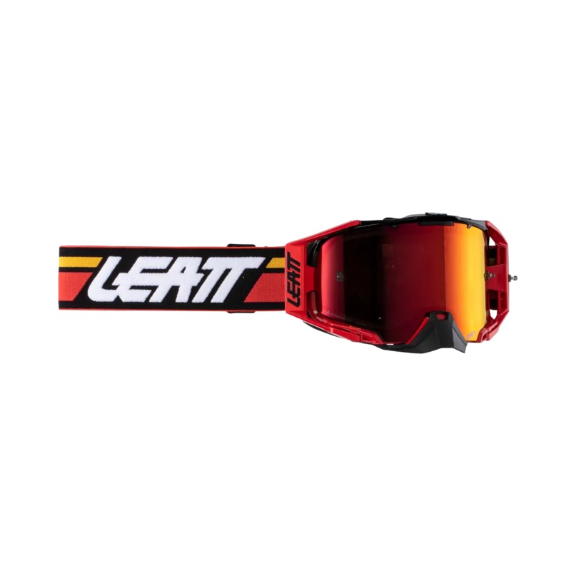 Leatt Velocity 6.5 Iriz MTB Goggle – Red-Red – 2024 Red – Red
