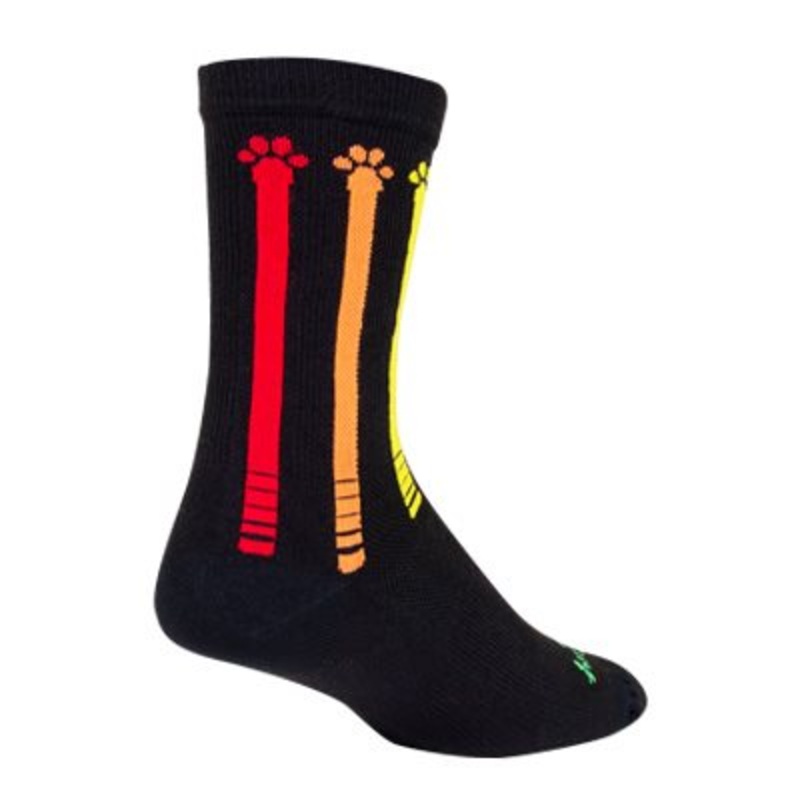 SockGuy 6″ Crew Sock – Pawsitive Pawsitive Large/X-Large