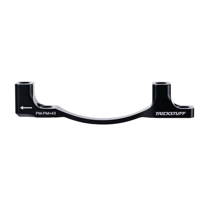 Trickstuff Post Mount Disc Adapter 43mm Black, No Bolts