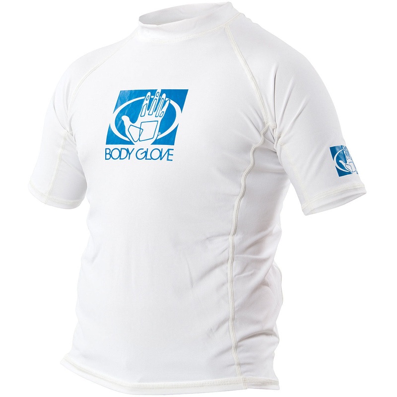 Youth UV Protection Rash Guard  Polyester/Spandex Fitted Short Sleeve Water & Wetsuit Clothing for Sporting & Water Activities 8