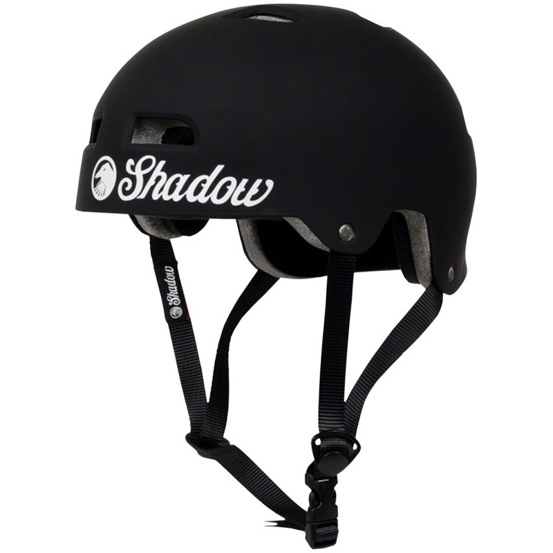 BMX Helmet The Shadow Conspiracy Classic BMX/Skate ABS Shell Matte Black, X-Small