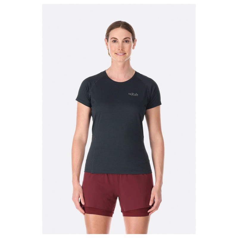 Rab Sonic Tee Women’s in Beluga – Size Large